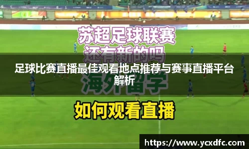 足球比赛直播最佳观看地点推荐与赛事直播平台解析